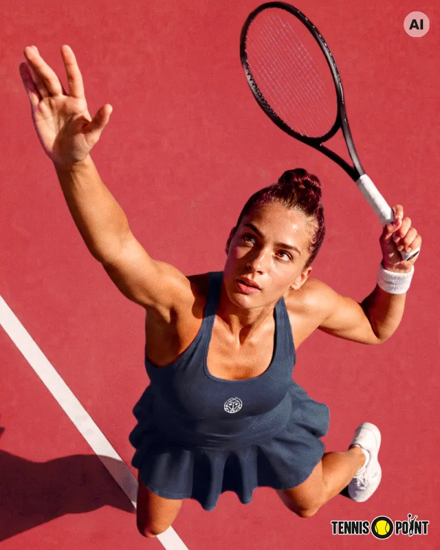 Tennis-Point feed example: the same motif in 4:5 format without a headline